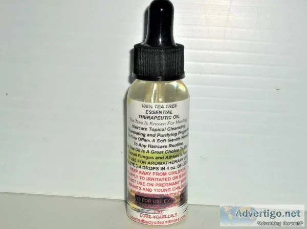 1 oz. TEA TREE OIL WITH DROPPER