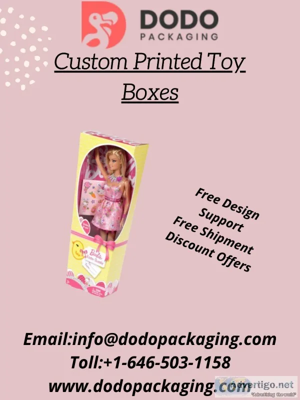 Most Attractive Custom Toy boxes  Custom Printed Toy Boxes