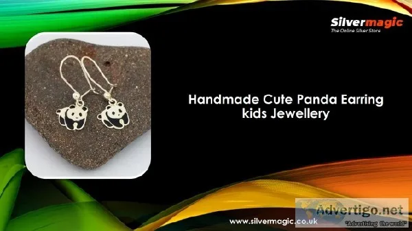 Handmade Cute Penguin Shape Earring Kids Jewellery