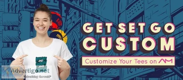 Buy Customized T-shirts Online at Alma Mater
