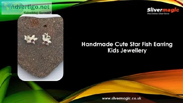 Handmade Cute Star Fish Earring Kids Jewellery