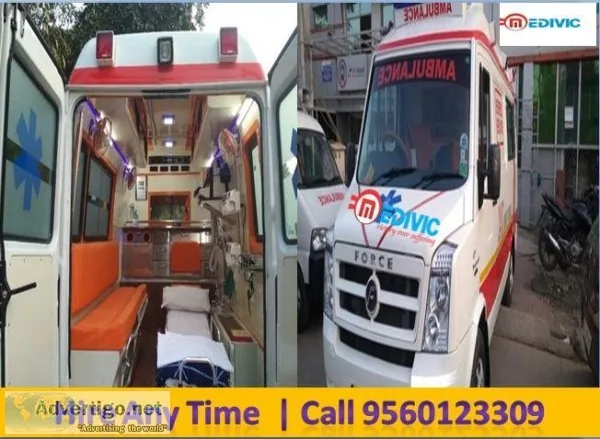 Best and Low Cost Medivic Road Ambulance Service in Ranchi