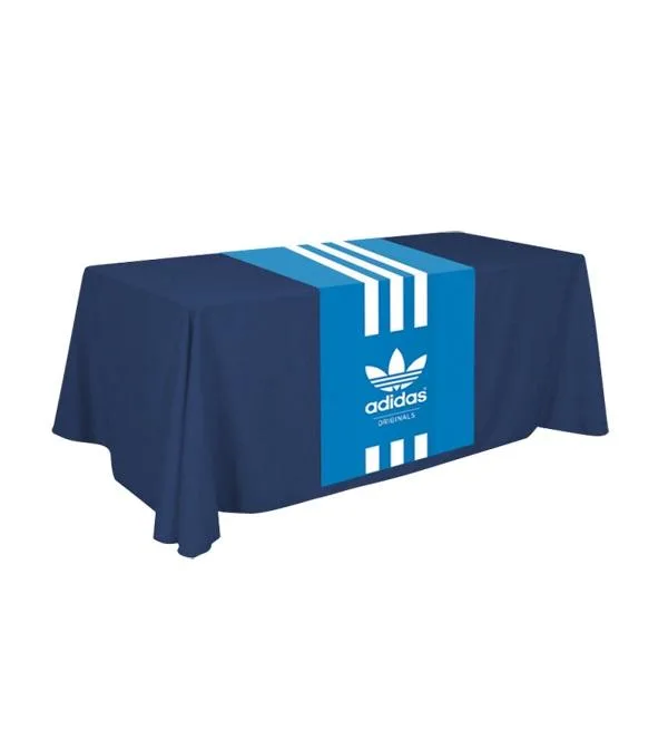 Buy Today   Plain and Custom Printed Trade Show Table Cover - Te
