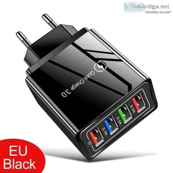 Plug USB Charger Quick Charge 3.0