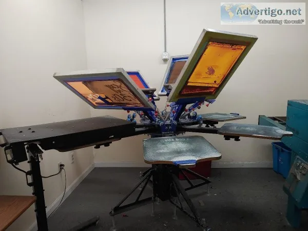 Complete Screen Printing start up equipment
