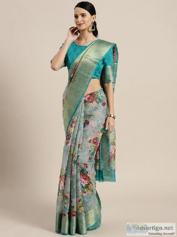 Linen Sarees online