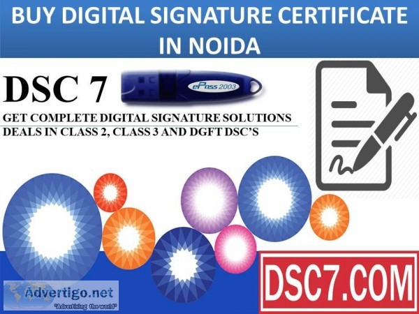 Digital Signature provider in Noida