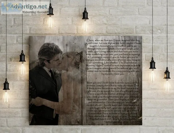 Custom Portraits for Weddings and Anniversarys