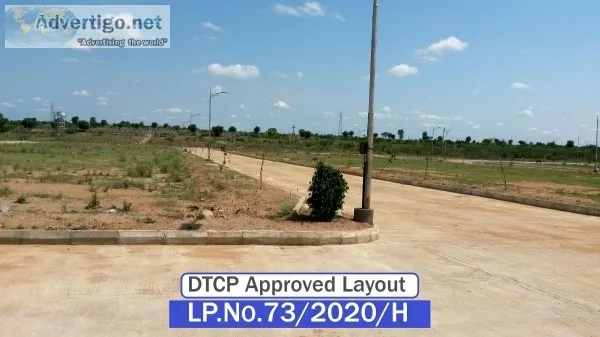 Huda Norm&rsquos plot for sale at Telangana state Shamshabad