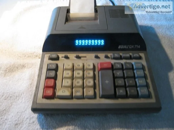Quill Desktop Adding Machine &ndash Model QX714
