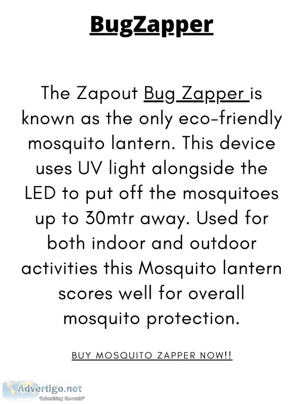 BUG ZAPPER