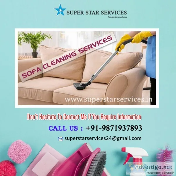 Deep Sofa Cleaning Services at discount price