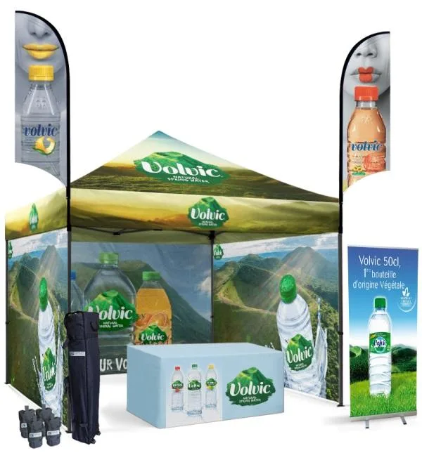 Heavy Duty Canopy Tent With Custom Printed Graphics - Tent Depot