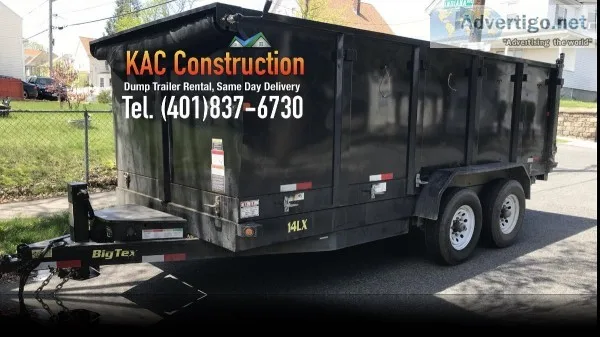 DUMP TRAILER RENTAL PROVIDENCE RI  SURROUNDING CITIES - KAC Cons