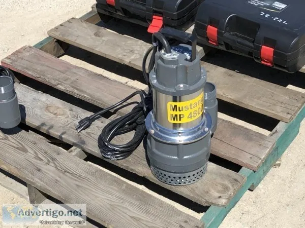 (6) UNUSED MUSTANG MP4800 2&quot SUBMERSIBLE PUMP