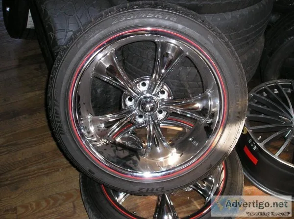 4 riddler wheels and tires