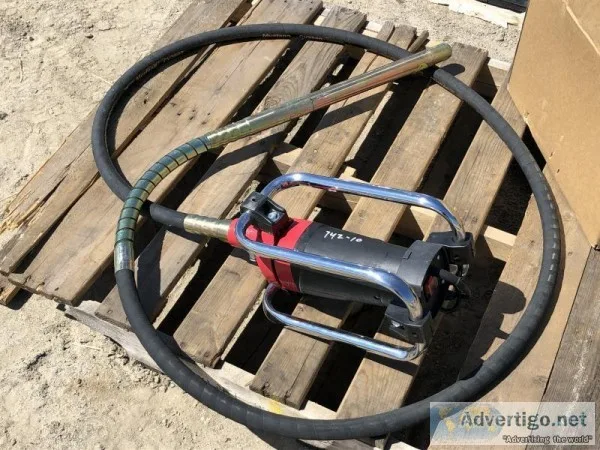 (3) UNUSED MUSTANG CV3500 CONCRETE VIBRATOR