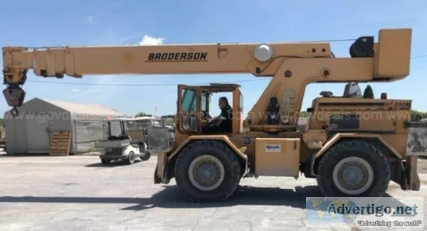 2013 Broderson RT-300-2G Mobile Crane 15 Ton Capacity