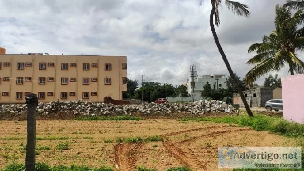 Residential Plot available for selling Chandapura Sarjapura in B