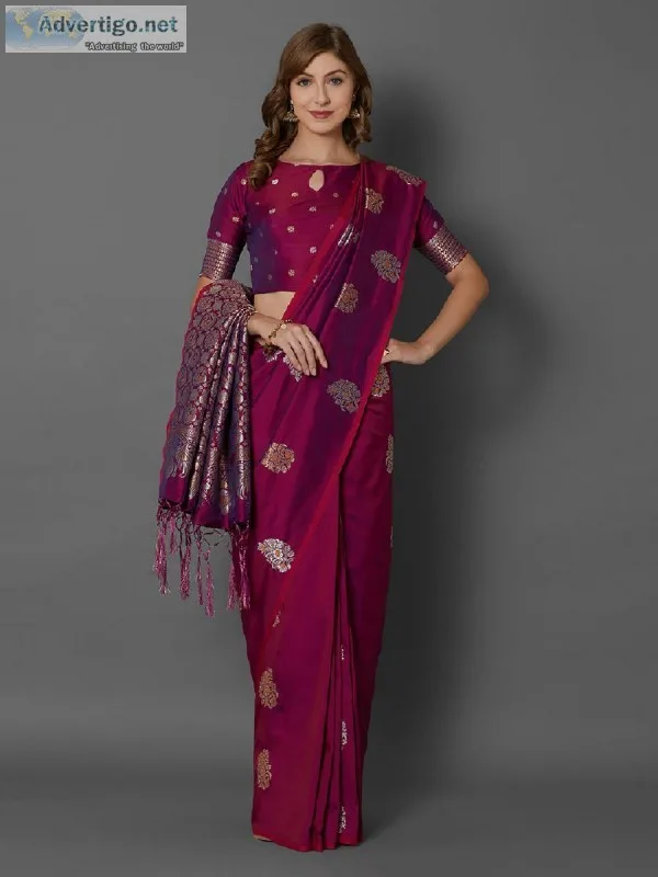 Synthetic saree