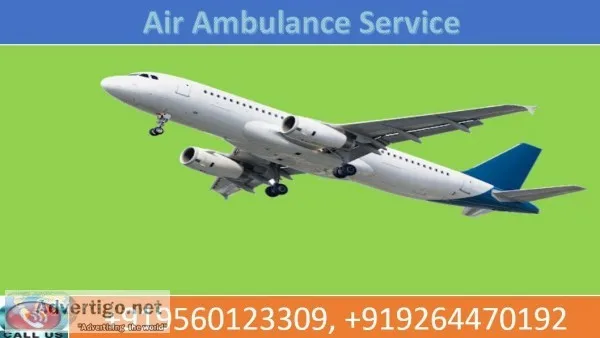 Top and Best Air Ambulance in Indore by Medivic Aviation with Me