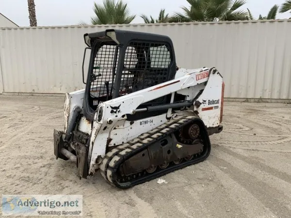 2014 BOBCAT T550 CRAWLER SKIDSTEER LOADER 120202203