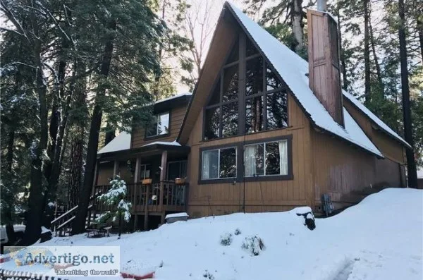 Beautiful A-Frame Home in the Mountains