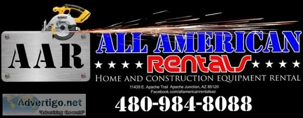 ALL American Rentals and Christopher Metcalfe Creations