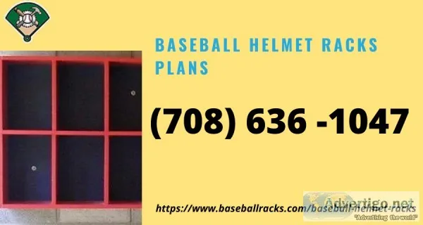 Baseball Helmet Racks Plans