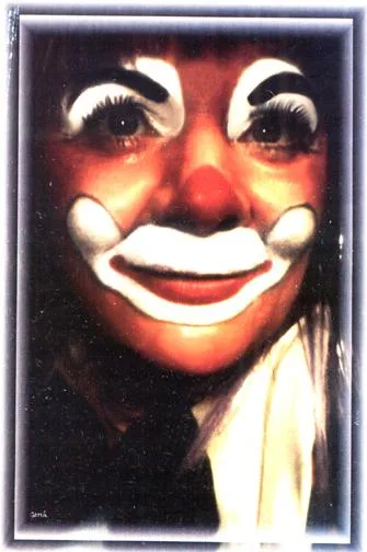 Limited Edition Collector s Item &quotClown Haven&quot Vintage P
