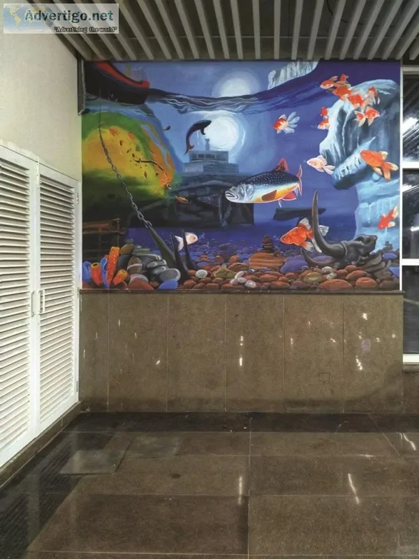 Wall art | graffiti walls | theme wall painting | wall murals