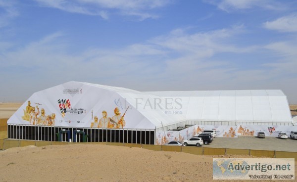 Tent rental for events and exhibitions in UAE & KSA