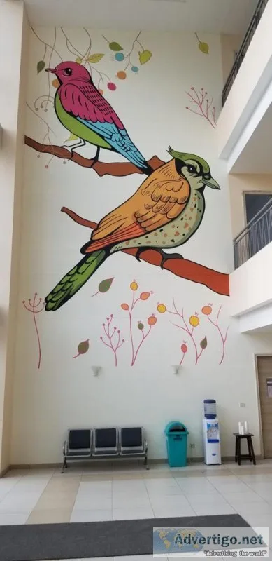 Wall art | graffiti walls | theme wall painting | wall murals