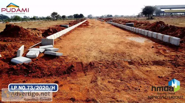 DTCP Norm&rsquos plot for sale at Telangana state Shamshabad