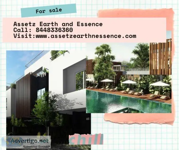 Assetz Earth and Essence North Bangalore  Row Houses for sale