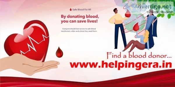 Helping era blood donors list