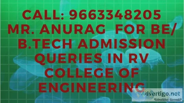 96633482O5 RV College of Engineering admission procedure