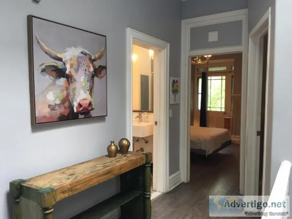 Large furnished 5 12 for rent near Concordia Ville-Marie