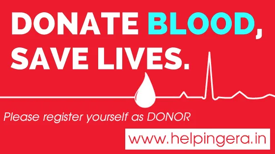 Helping era blood donors list