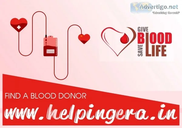 Helping era blood donors list