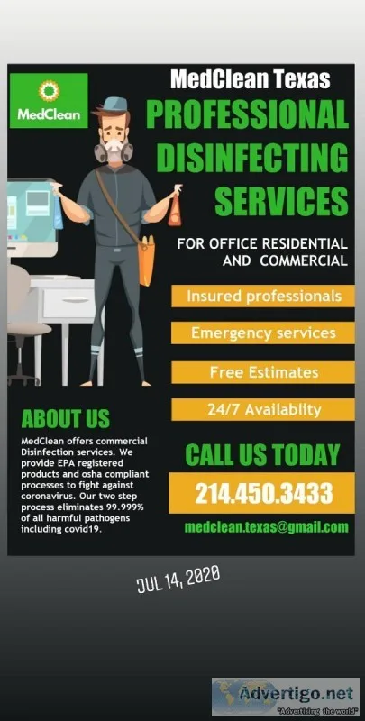 Commercial Disinfection Services