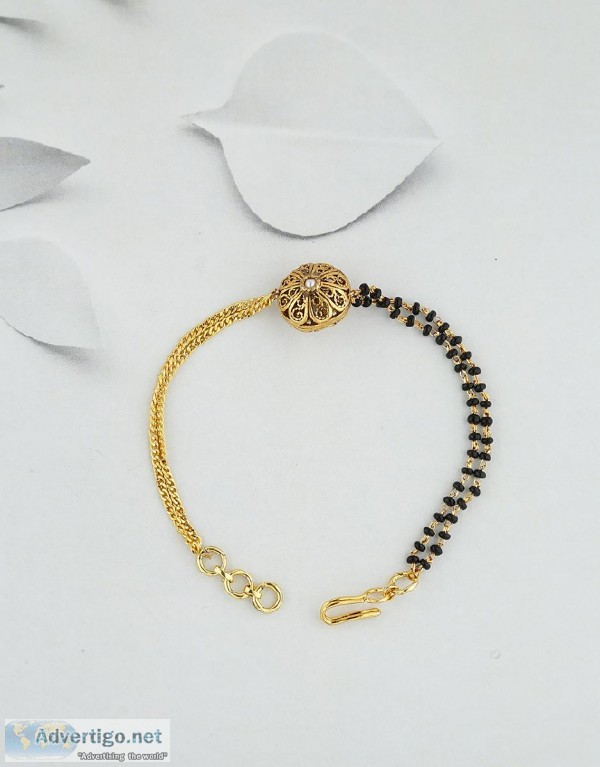 Buy Latest Mangalsutra Bracelet Designs at Best Price by Anuradh