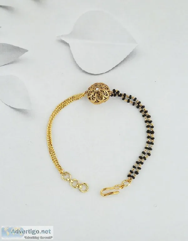 Buy Latest Mangalsutra Bracelet Designs at Best Price by Anuradh