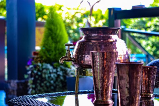 Copper water dispenser