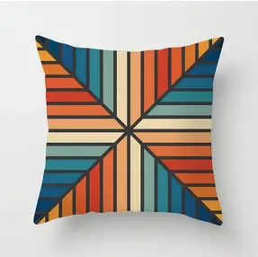 Buy Colorful Geometry Pattern Cushion ShoppySanta