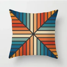 Buy Colorful Geometry Pattern Cushion ShoppySanta