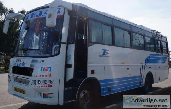 29 Seater Bus hire or rent for 28rs per KM in Hoskote
