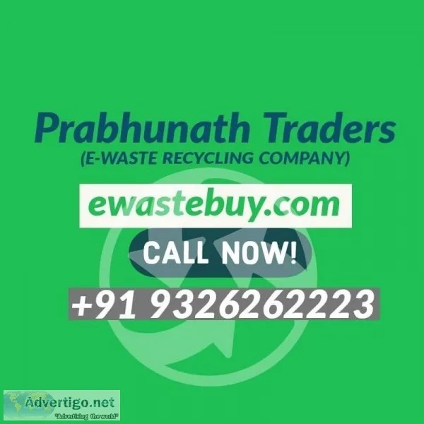 E waste recycling puneE waste vendor in pune - Prabhunath Trader