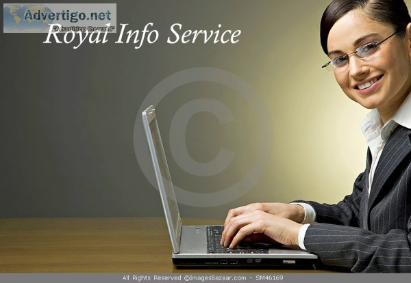 Royal info service offered video ad job