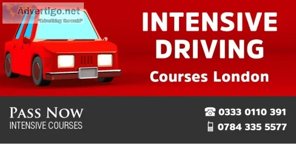 Find Intensive Driving Courses in LondonCall Now 03330110391